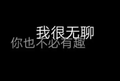 朋友圈说说高冷有个性 今天不爱了明天看心情